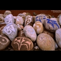 Mani Stones surrounding Serkhang chorten, Zanda, Ngari