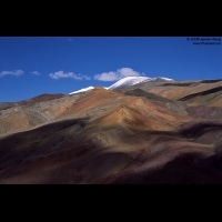 Colorful mountain seen on Zanda-Darchen route