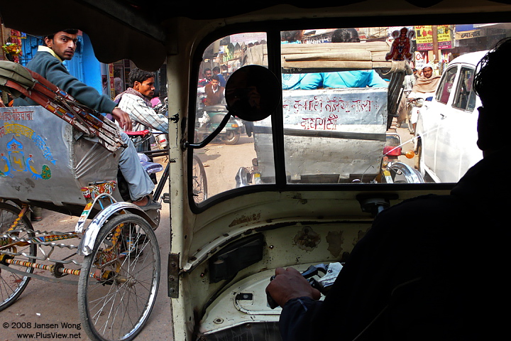 Traffic chaos, Varanasi