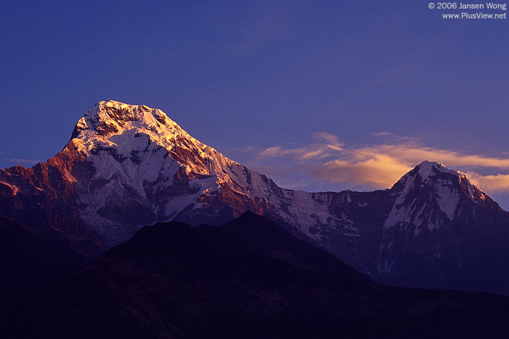 Annapurna south & Hiunchuli from Tadapani