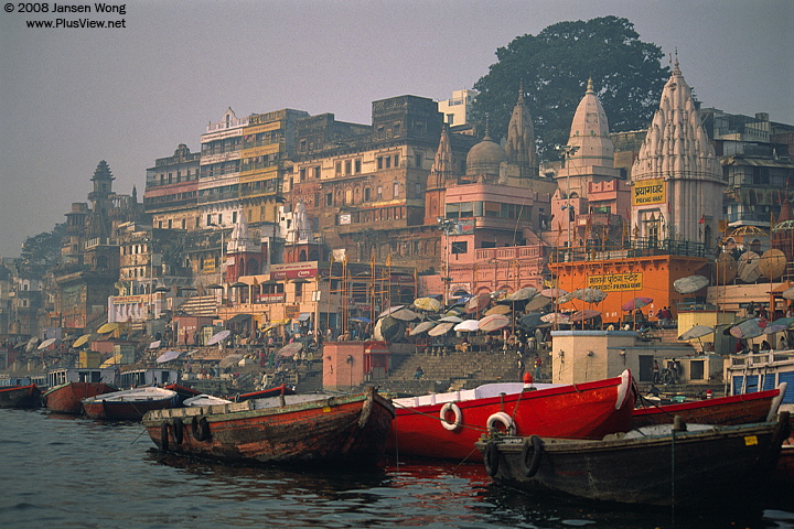 Dasaswamedh Ghat at Dawn, Varanasi