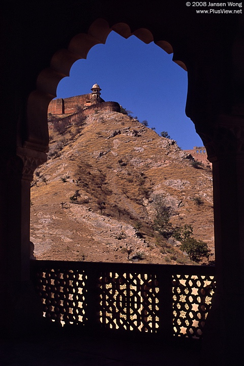 Watchtower of Jaigarh Fort view from Amber Fort