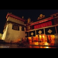 Jokhang at night, Lhasa