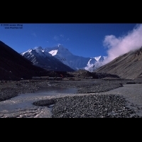 Stream at the foot of Mt. Everest